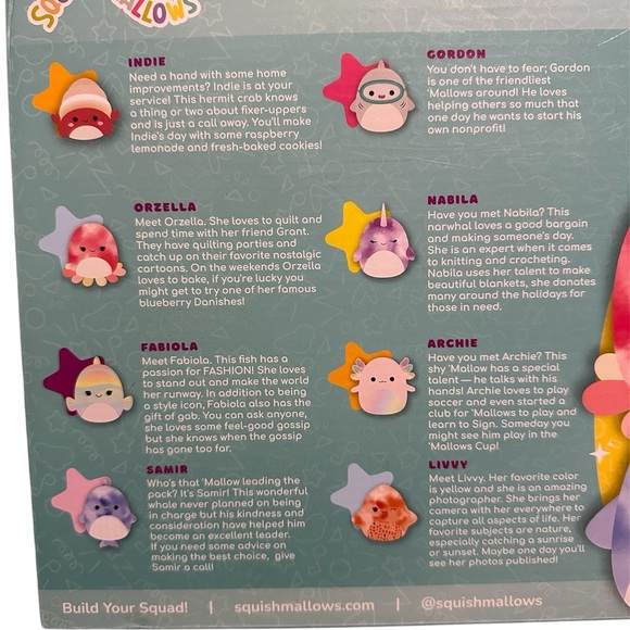 ORIGINAL SQUISHMALLOWS 5" MINI
PLUSH SET - Picture 4 of 4